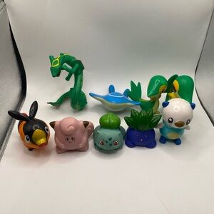 Vintage 90's And Newer Y2K Pokémon Mini PVC Anime Video Game Figurines.